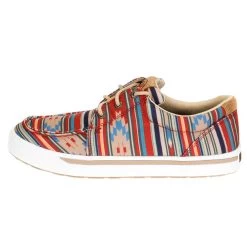 Twisted X Men's Hooey Exclusive Red Fiesta Aztec Loper Casual Shoe -Western Cowboy Equipment Store SMUMHYC04 2