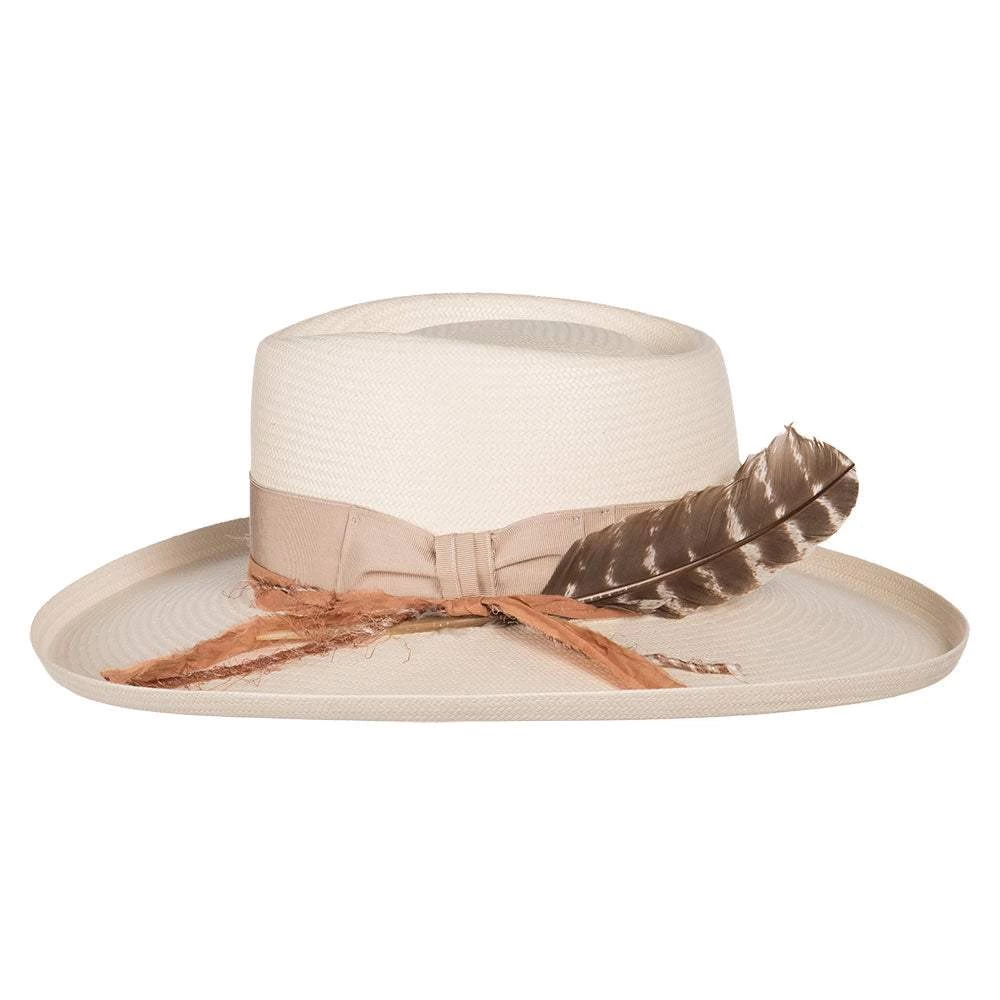 Stetson Hats Kings Row Peach Band 3 1/2in. Brim 2 Stetson Hats Kings Row Peach Band 3 1/2in. Brim - Image 2