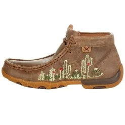 Twisted X Women's Cactus Chukka Driving Moc Casual -Western Cowboy Equipment Store WDM0145 3