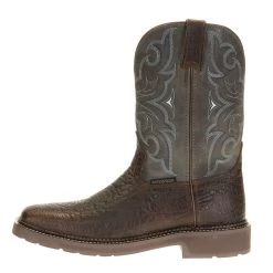 Justin Boots Men's Stampede H20 Amarillo 11in. Slate Embossed Top Soft Toe Work Boot -Western Cowboy Equipment Store WK4312 3