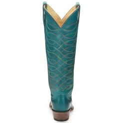 Justin Boots Women's Whitley Vintage Turquoise Justin Cowgirl Boots 8 Justin Boots Women's Whitley Vintage Turquoise Justin Cowgirl Boots -Western Cowboy Equipment Store vn4460 3