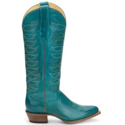 Justin Boots Women's Whitley Vintage Turquoise Justin Cowgirl Boots 9 Justin Boots Women's Whitley Vintage Turquoise Justin Cowgirl Boots -Western Cowboy Equipment Store vn4460 4